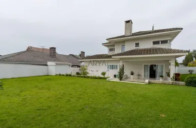 Casa em condomínio fechado com 3 quartos à venda na rua orlando peruci, 442, santa felicidade, curitiba, 322 m2 por r$ 3.250.000