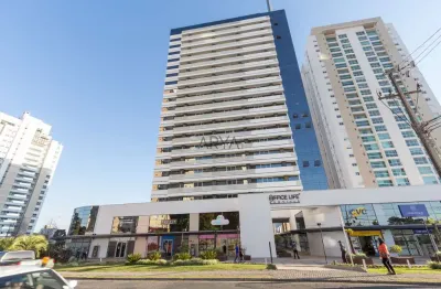 Sala comercial à venda na rua professor pedro viriato parigot de souza, 3901, ecoville, curitiba, 58 m2 por r$ 575.000