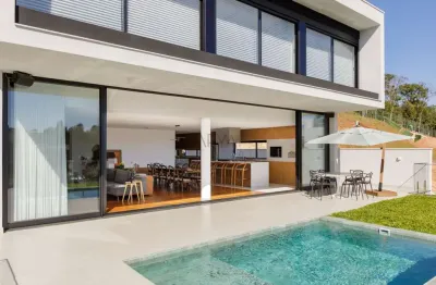 Casa em condomínio fechado com 4 quartos à venda na avenida fredolin wolf, 3121, santa felicidade, curitiba, 566 m2 por r$ 6.800.000