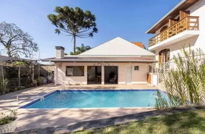 Casa comercial à venda na rua joão de lara, 676, são lourenço, curitiba, 226 m2 por r$ 1.690.000