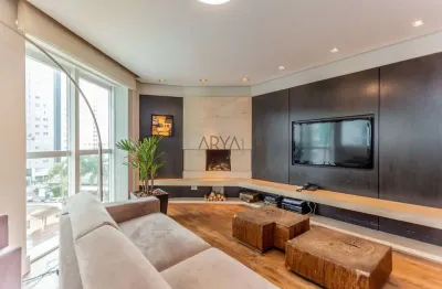 Apartamento com 3 quartos à venda na rua doutor manoel pedro, 325, cabral, curitiba, 128 m2 por r$ 1.380.000