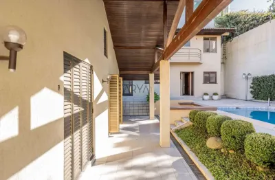 Casa em condomínio fechado com 4 quartos à venda na rua valdemar de andrade, 119, santa felicidade, curitiba, 480 m2 por r$ 3.499.000