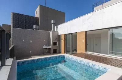 Cobertura com 4 quartos à venda na almirante tamandaré, 147, praia mansa, matinhos, 189 m2 por r$ 3.700.000