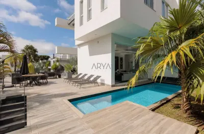 Casa em condomínio fechado com 3 quartos à venda na rua josé benedito cottolengo, 810, campo comprido, curitiba, 460 m2 por r$ 6.300.000