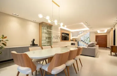 Casa em condomínio fechado com 4 quartos à venda na rua professor alberto krause, pilarzinho, curitiba, 264 m2 por r$ 2.300.000