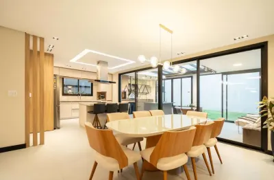 Casa em condomínio fechado com 4 quartos à venda na rua professor alberto krause, pilarzinho, curitiba, 264 m2 por r$ 2.300.000