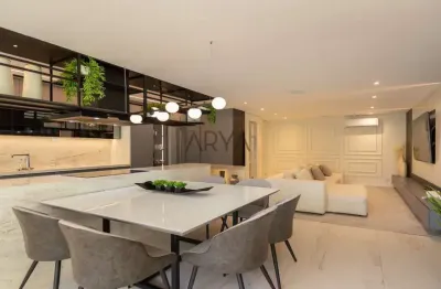 Apartamento com 3 quartos à venda na rua alferes ângelo sampaio, 3000, mercês, curitiba, 105 m2 por r$ 2.100.000