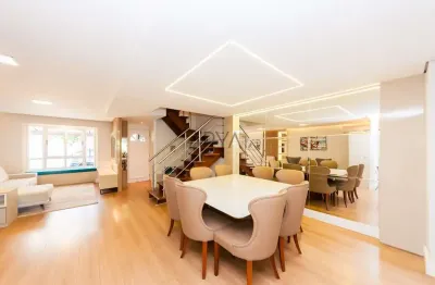 Casa em condomínio fechado com 3 quartos à venda na rua pedro nicco, 320, ecoville, curitiba, 197 m2 por r$ 1.800.000