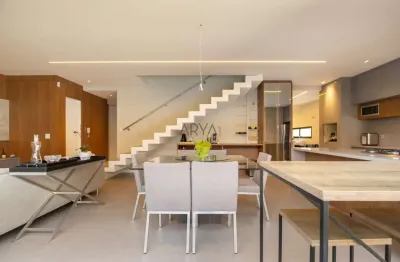 Casa em condomínio fechado com 3 quartos à venda na rua professora maria brígida noronha dos santos, 65, cascatinha, curitiba, 185 m2 por r$ 1.750.000