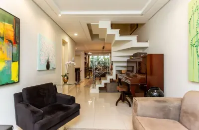 Casa em condomínio fechado com 4 quartos à venda na rua fernandes de barros, 1732, hugo lange, curitiba, 177 m2 por r$ 1.500.000