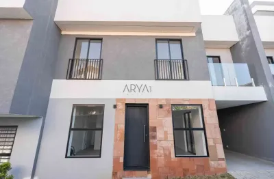 Casa em condomínio fechado com 3 quartos à venda na rua osires paixão gonçalves, 284, santa felicidade, curitiba, 98 m2 por r$ 755.000