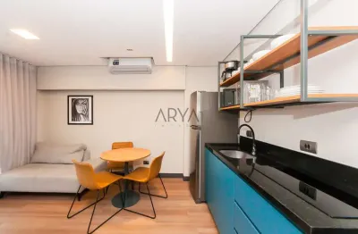 Apartamento com 2 quartos à venda na rua rio grande do sul, 120, água verde, curitiba, 31 m2 por r$ 550.000
