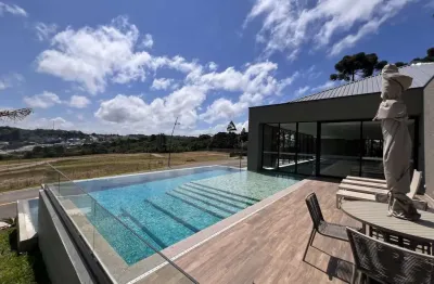 Terreno em condomínio fechado à venda na rua celso carneiro de souza, 315, santa felicidade, curitiba, 741 m2 por r$ 2.500.000