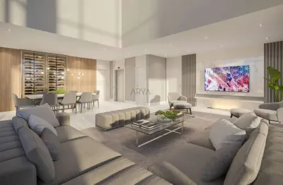 Apartamento com 4 quartos à venda na rua camões, 20, cristo rei, curitiba, 241 m2 por r$ 4.600.000