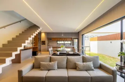 Casa em condomínio fechado com 3 quartos à venda na rua professora maria brígida noronha dos santos, 65, vista alegre, curitiba, 185 m2 por r$ 1.750.000