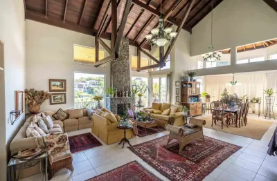 Casa em condomínio fechado com 5 quartos à venda na rodovia br-277 curitiba-ponta grossa, 7291, riviera, curitiba, 430 m2 por r$ 3.500.000