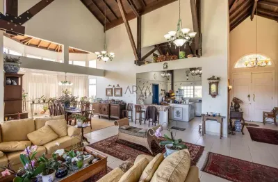 Casa em condomínio fechado com 5 quartos à venda na rodovia br-277 curitiba-ponta grossa, 7291, riviera, curitiba, 430 m2 por r$ 3.500.000