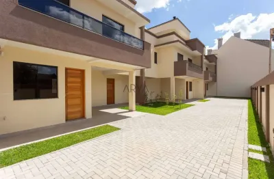 Casa em condomínio fechado com 3 quartos à venda na Rua Hugo Wolf, 449, Santa Felicidade, Curitiba, 133 m2 por R$ 865.000