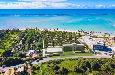 Apartamento com 68 m² 2 quartos sendo 1 suíte e 1 vaga na beira mar de antunes em maragogi al
