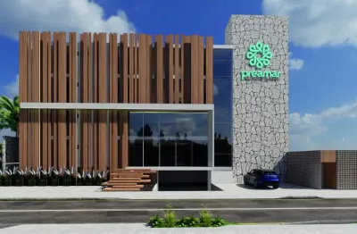 Apartamento beira mar com 40 m² 2 quartos sendo 1 suíte em tamandaré praia de campas