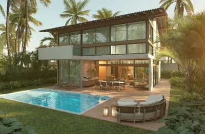 Casa beira mar com 614 m² 5 suítes e 4 vagas na praia dos carneiros