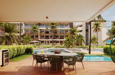 Apartamento com 156 m² 4 quartos sendo 3 suítes e 2 vagas na beira mar da praia do cupe, porto de galinhas- ipojuca-pe