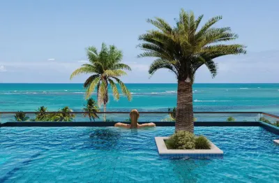 Apartamento 28m² 1 quarto no palm beach residence tamandaré – próximo à praia dos carneiros e campas