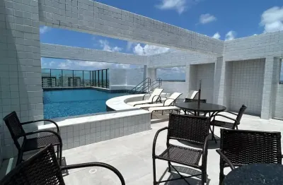 Apartamento 1 quarto mobiliado para alugar em boa viagem - recife