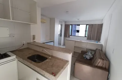 Alugo apartamento mobiliado studio em boa viagem - recife.