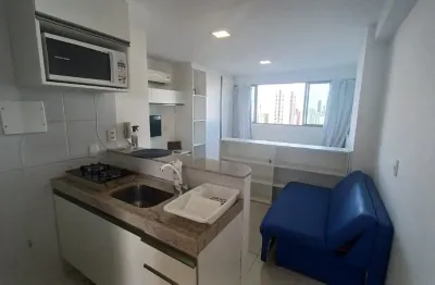 Alugo apartamento mobiliado do tipo studio em boa viagem - recife
