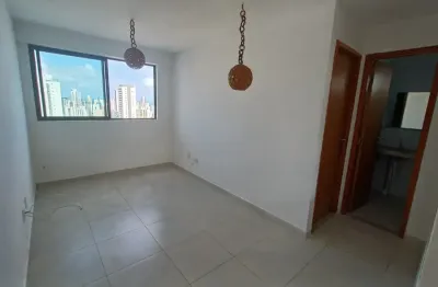 Apartamento para aluguel com 1 quarto sem mobília em boa viagem