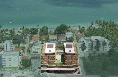 Apartamento em repasse na praia dos carneiros - studio prox ao mar