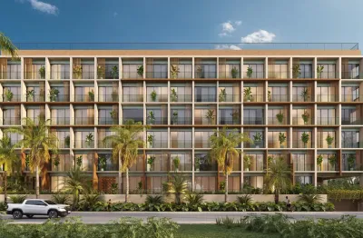 Apartamento com 22 m² na praia dos carneiros perto do parque acquaventura em tamandaré-pe