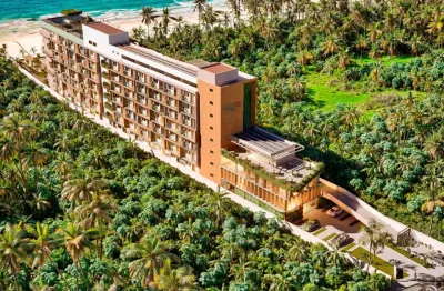 Flat com 29 m² pé na areia na praia de antunes maragogi-al, seu investimento é certo