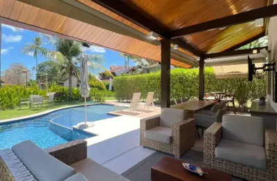 Casa mobiliada de condomínio com 225 m² 3 quartos  em muro alto porto de galinhas  ipojuca-pe