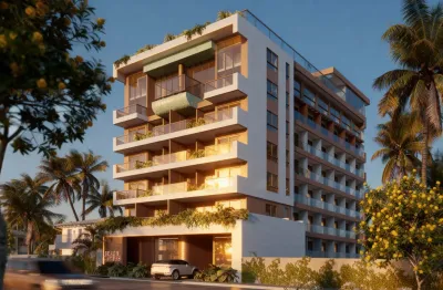 Flats a partir de 22 m² a apenas 80 m do mar na praia dos carneiros