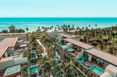 Árias Milagres, Apartamento de 3 quartos sendo 3 suítes frente mar na Praia dos Milagre em São Miguel dos Milagres