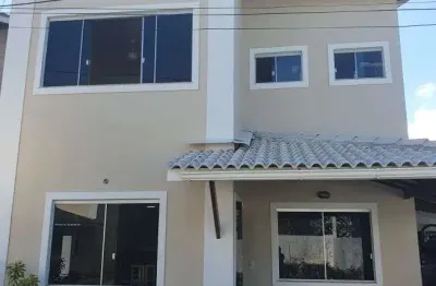 Sobrado para venda possui 205 metros quadrados com 3 quartos em buraquinho - lauro de freitas - ba