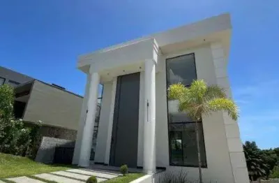 Sobrado para venda com 280 metros quadrados com 4 quartos em alphaville (abrantes) - camaçari - ba