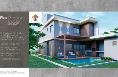 Excelente casa à venda com 3 ou 4 suítes em condomínio fechado em abrantes