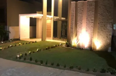 Casa em condomínio fechado com 4 quartos para alugar na Avenida Alphaville, 44, Abrantes, Camaçari