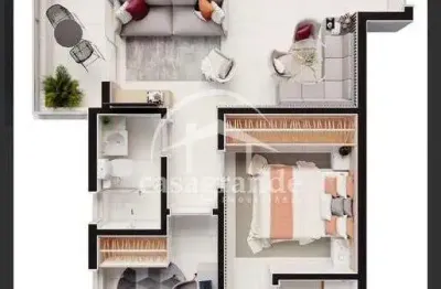Apartamento com 2 quartos à venda na rua antônio zeferino de paula, 2301, conjunto segismundo pereira, uberlândia por r$ 460.000