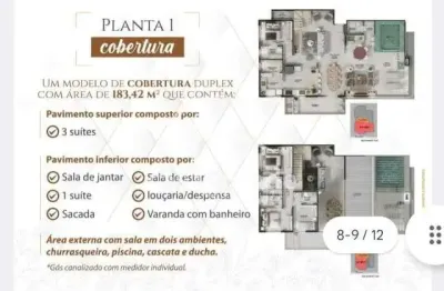 Apartamento com 3 quartos à venda na rua armando tucci, 270, santa mônica, uberlândia por r$ 600.000