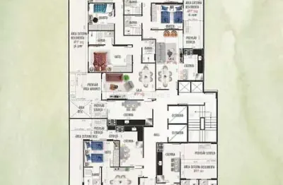 Apartamento garden com 2 quartos sendo 1 suíte para venda no bairro jardim glória em juiz de fora