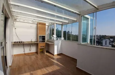 Cobertura com 3 quartos à venda em prédio com área de lazer no bairro são pedro em juiz de fora mg.