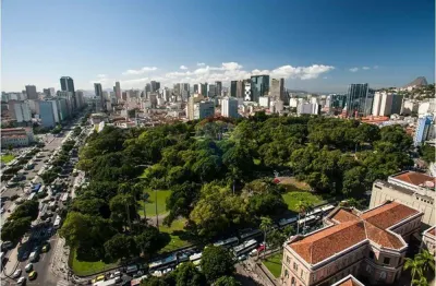 Apartamento (studio) com 1 quarto e 1 vaga de garagem no centro do rio de janeiro
