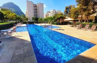 Apartamento garden 3 quartos com área externa privativa – condomínio floris | camorim – rj