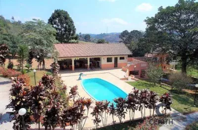 Pacífica chácara com 5 dorms/3sts e lazer! aluguel por 14.392/mês