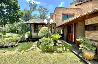 Casa estilo rústico repleto de armários com 300 m² - cond.nova higienopolis