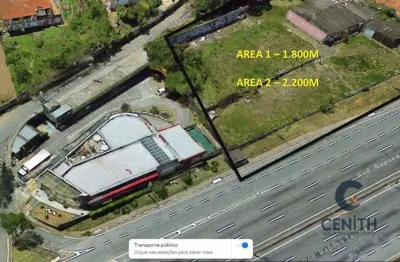 Terreno em área estratégica no km23 da raposo tavares, 1800m²